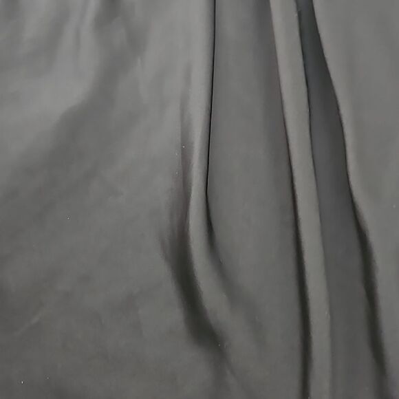 Calvin Klein Maternity Robe Slip-On Midi Dress With Low Back Black 6 - Picture 16 of 16
